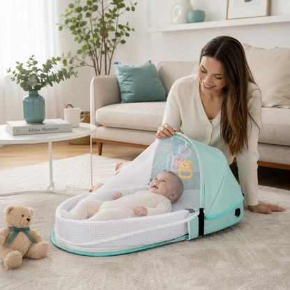 Battilo Babynest – Sicherer Schlaf & Schutz überall!