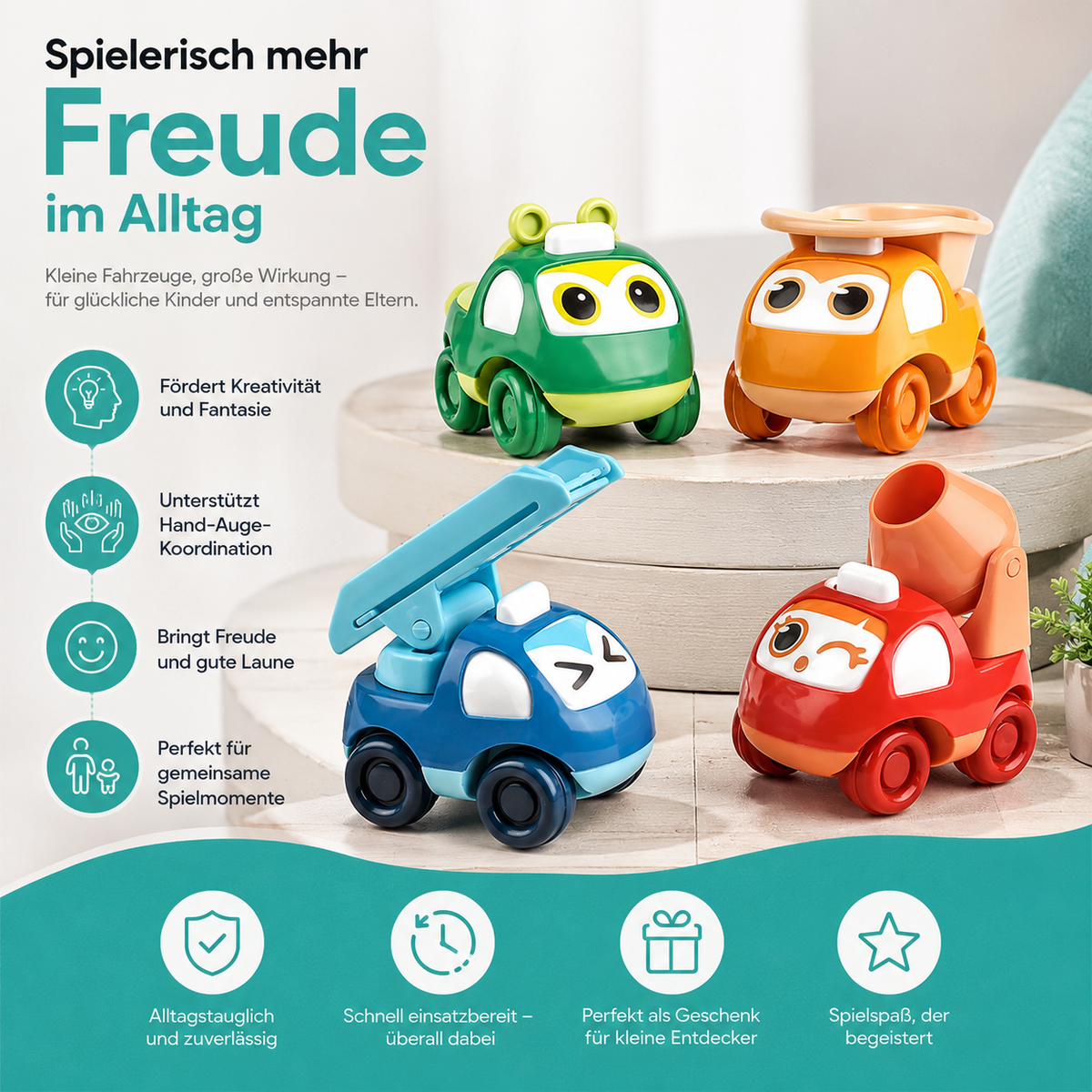 Schlau Maschinenbau Auto – Lernen, Spielen & Staunen