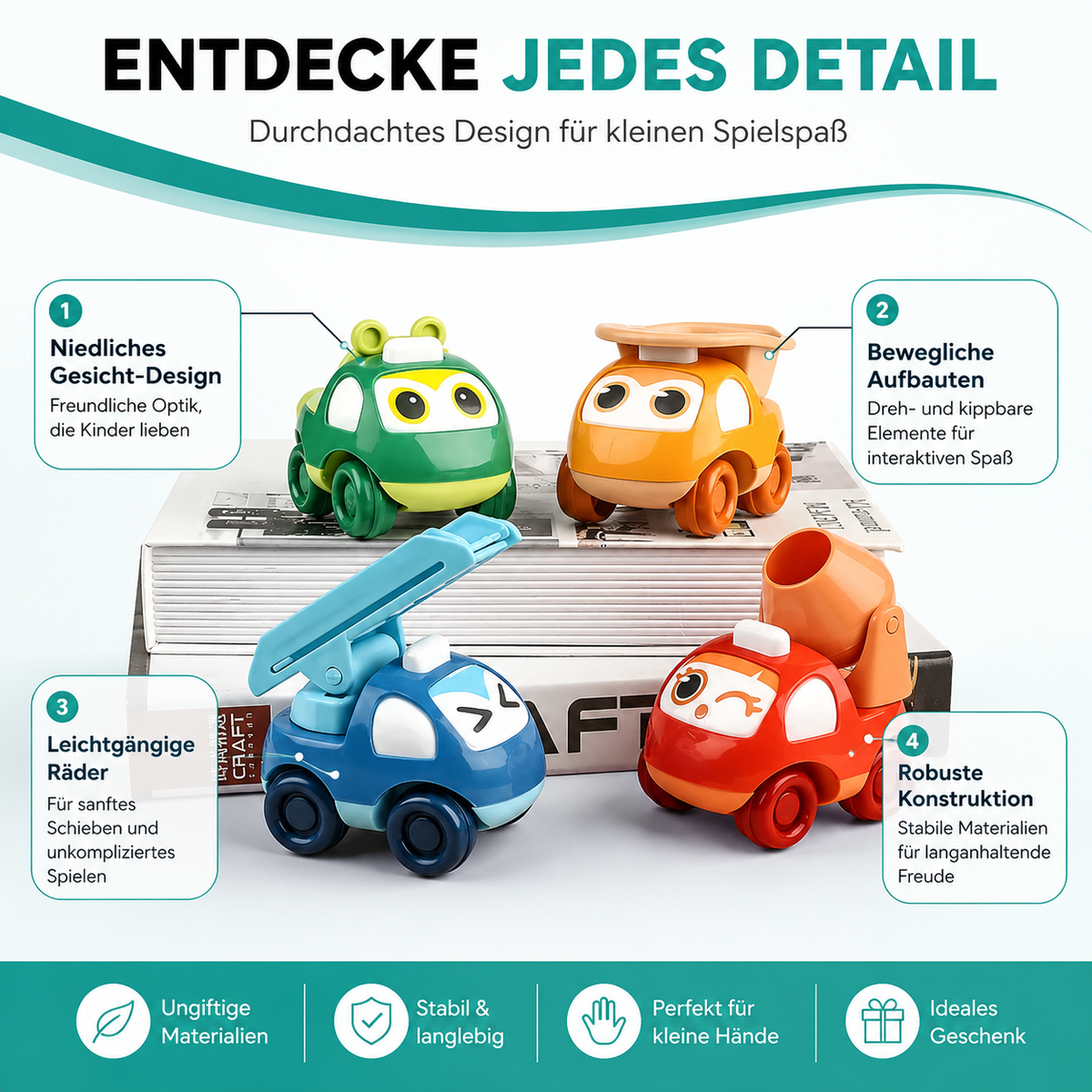 Schlau Maschinenbau Auto – Lernen, Spielen & Staunen