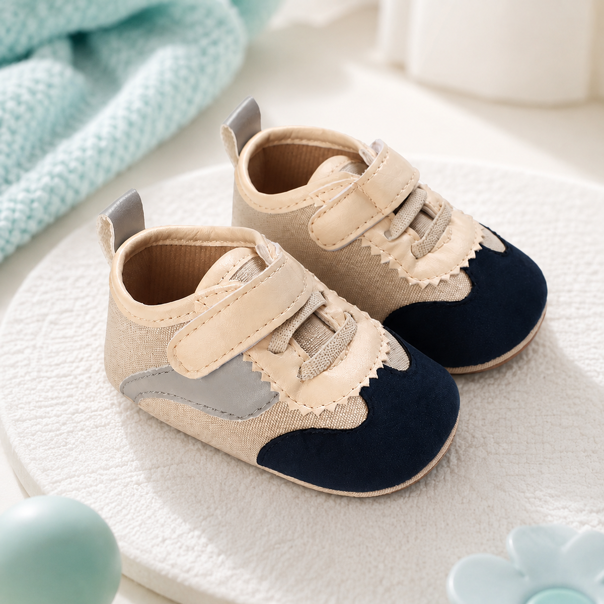 Bequeme Lauflernschuhe – Schutz & Komfort für Babys Grün