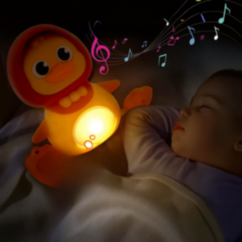 Musikalisches Entenspielzeug für Kinder mit Licht und Bewegung