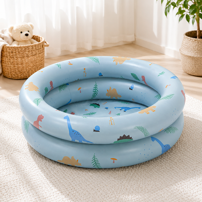 Sicheres Baby Planschbecken – Spaß drinnen & draußen Blau