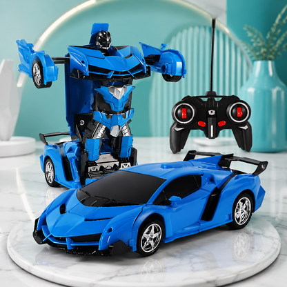 2-in-1 RC Transformer Auto & Roboter – Ferngesteuertes Spielzeug