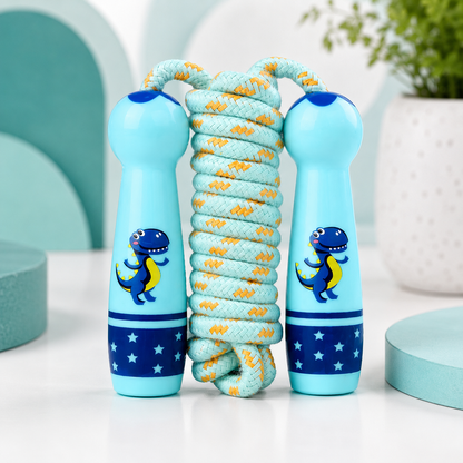 Buntes Kinder Springseil – Motorik & Bewegung spielerisch fördern Blau