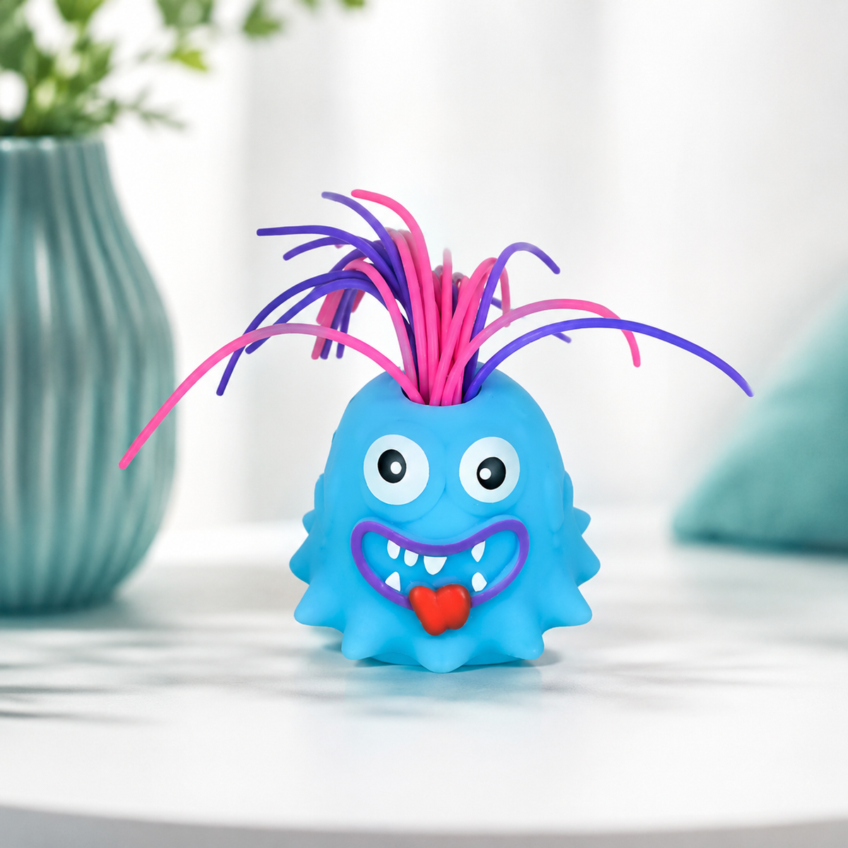 Lustig Monster Spielzeug– Interaktiver Spaß mit Klang & Reaktion Blau