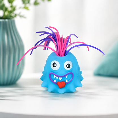 Lustig Monster Spielzeug– Interaktiver Spaß mit Klang & Reaktion Blau