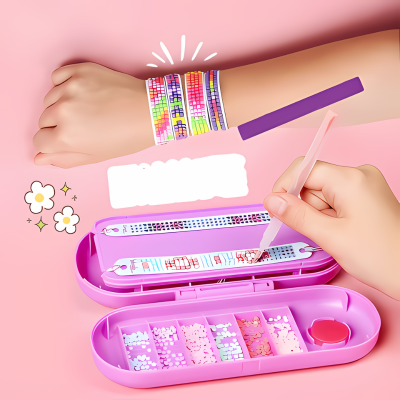 DIY Diamant-Armband Bastelset – Verstellbar für Kinder & Erwachsene