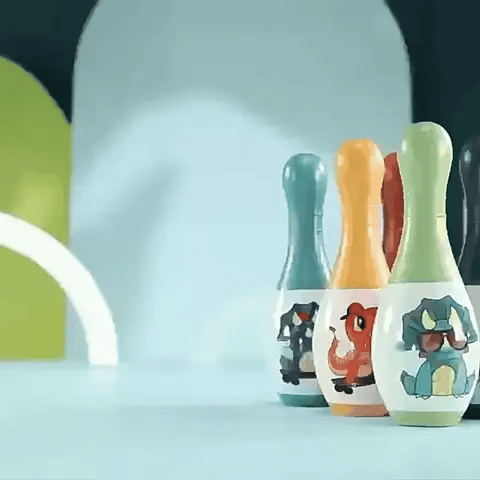 Buntes Kinder Bowling Set – Innenbereich & Im Freien Spielspaß für Kinder
