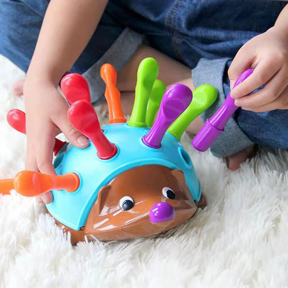 Montessori Puzzle Igel – Spielerisch Farben & Fokus fördern