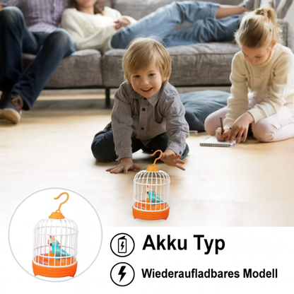 Sprechendes Vogelspielzeug – Sprachaktivierter singender Vogelkäfig