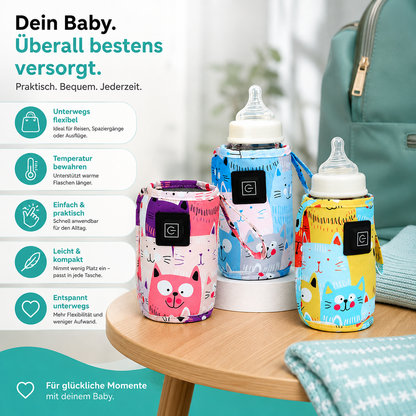 USB Babyflaschenwärmer – Immer trinkbereit, überall!