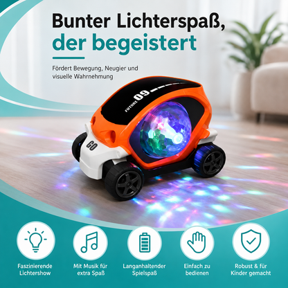 Leuchtende Krabbel-Schnecke mit Musik & Licht für Babys