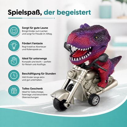 Dinosaur Pullback Motorrad – Aktion, Spiel & Fantasie für Kinder