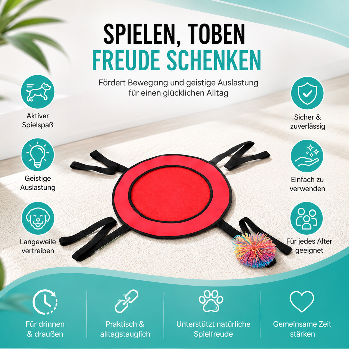 Interaktives Wurfspiel für Kinder – Bewegung, Spaß & Bindung