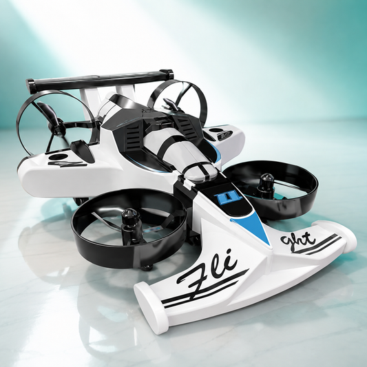 2-in-1 RC Flugzeug & Drift-Auto – Aktion in der Luft & Bin Boden