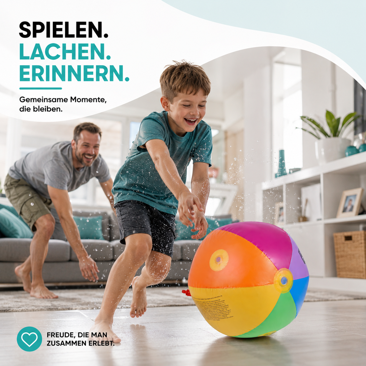 Spritzen Spaß Ball – Der lustige Wasserspaß für Kinder!