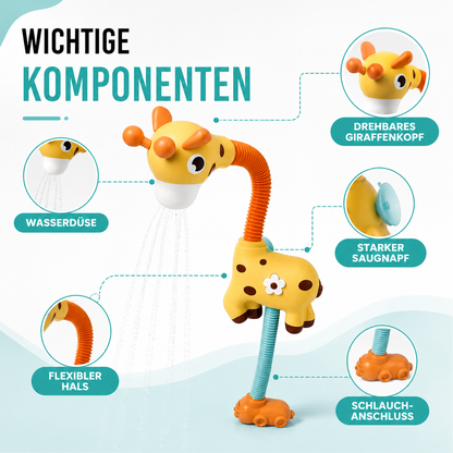 Giraffen-Sprinkler – 360° Wasserspaß für Kinder & Babys