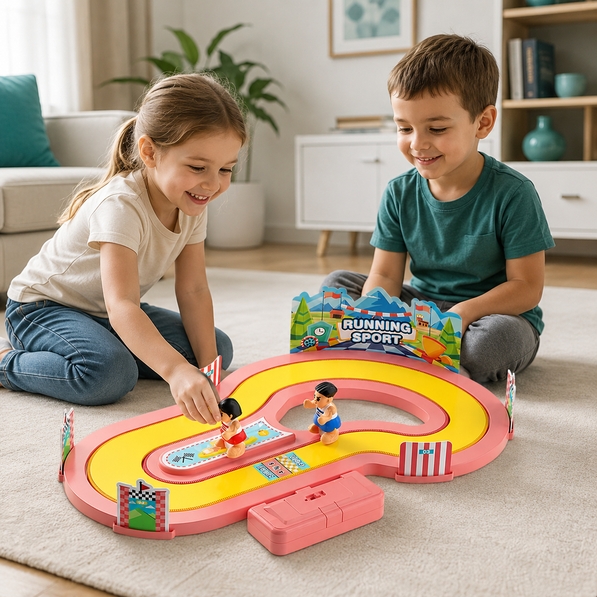 Motion Racing Spiel – Interaktives Rennspiel mit Bewegungssteuerung