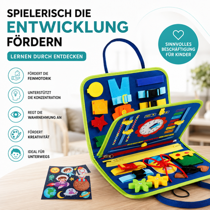 Sensorisches Aktivitätsbrett für Kinder