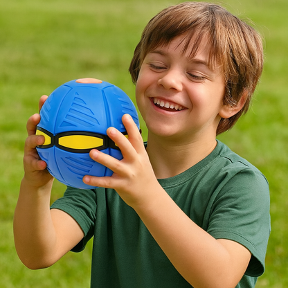 2-in-1 UFO Frisbee und Ball – Das perfekte Wurfspielzeug für Draußen