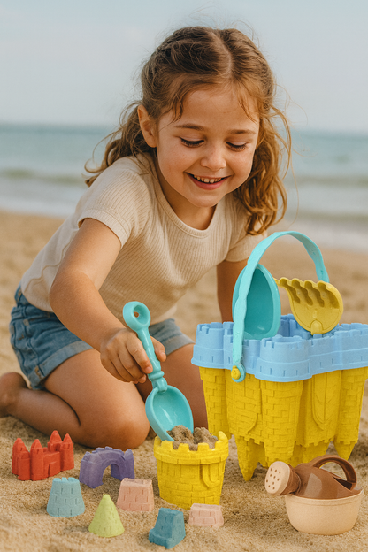 Baby Schloss Strandspielzeug Set – Kreativer Sandburgenbau