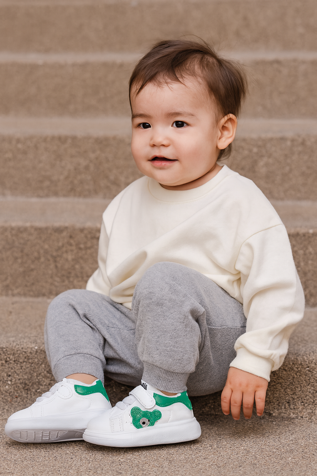 Baby Panda Turnschuhe – Bequeme & rutschfeste Kinderschuhe