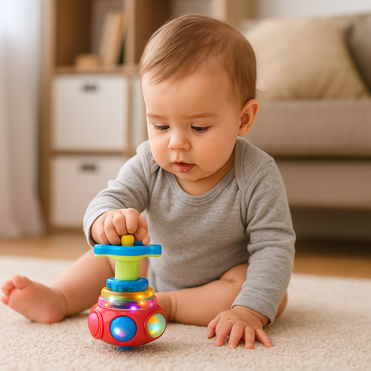 Leuchtendes Gyroskop – Musik, Licht und Action für Kinder!
