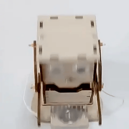 DIY Roboter Bausatz für Kinder – STEM Lernspielzeug aus Holz