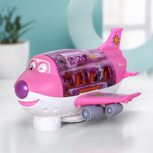 Coole Verwandlungsmaschine – Auto & Flugzeug in einem! Rosa