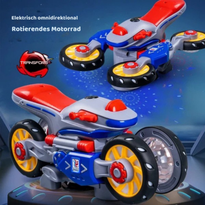 Bewegendes Motorrad-Spielzeug mit Musik & Licht für Kinder