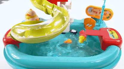 2-in-1 Kinderspielzeug-Set mit Küche und Angelspiel