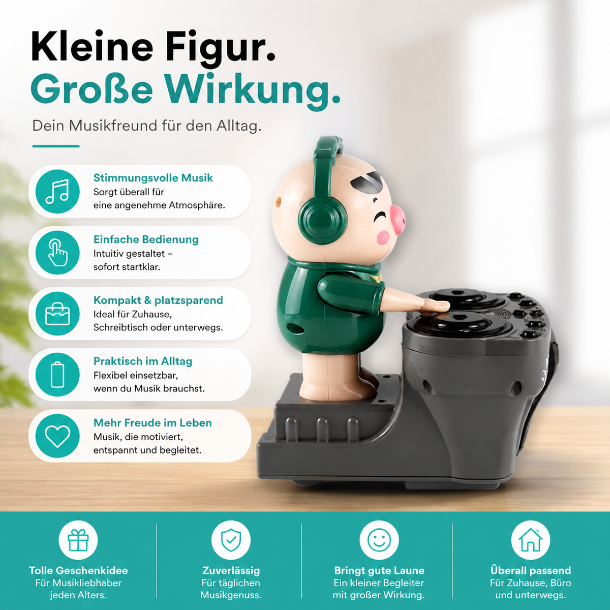 Elektrisches Tanzendes Schwein – Musik, Licht & Bewegung für Kinder