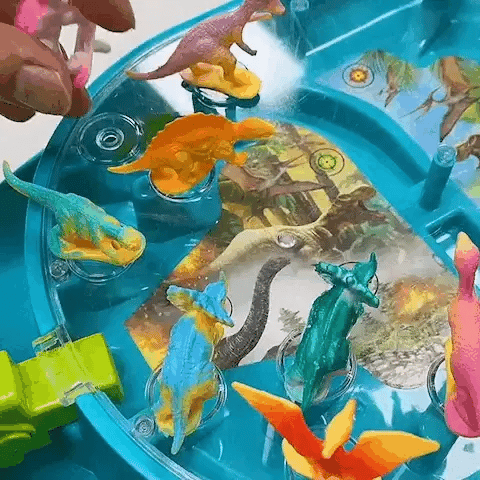 Dinosaurier Schlacht Brettspiel – Strategie-Spaß für Kinder & Eltern