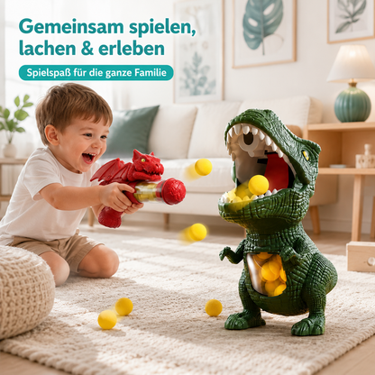 Interaktiver Dino Ball Schütze– Spiel, Aktion & Lernen vereint