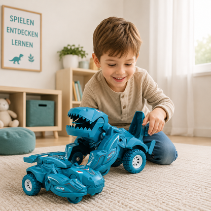 2-in-1 Dino Transformationsauto – Aktion, Geschwindigkeit & Überraschung
