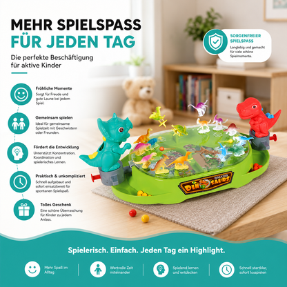 Dinosaurier Schlacht Brettspiel – Strategie-Spaß für Kinder & Eltern