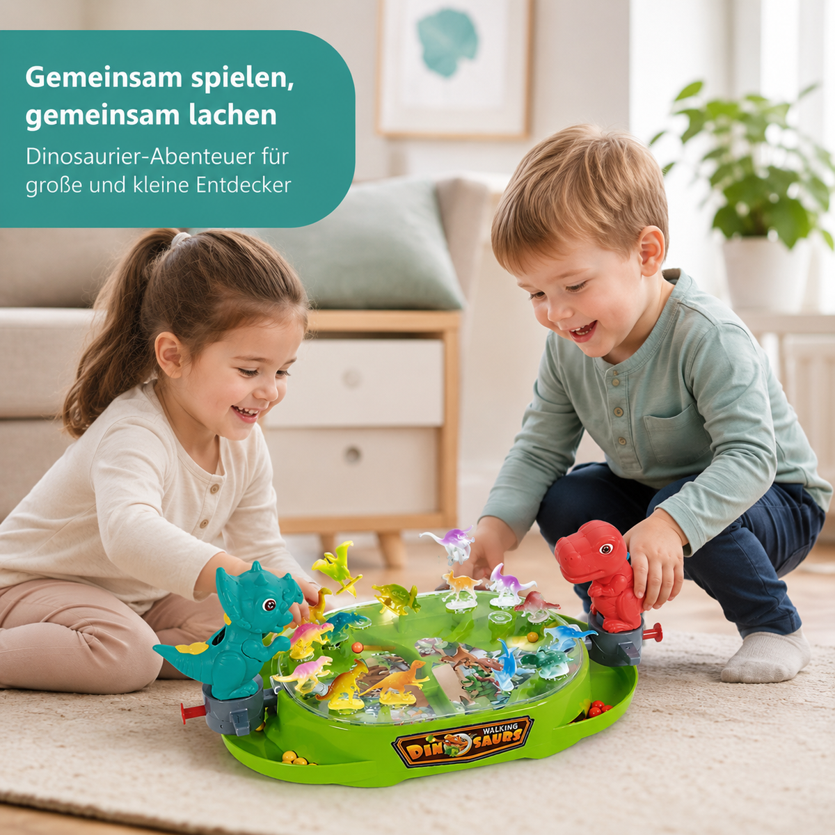 Dinosaurier Schlacht Brettspiel – Strategie-Spaß für Kinder & Eltern