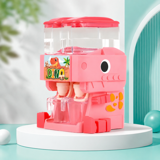 Dinosaurier Wasser-Spender Spielzeug – Kaltes & warmes Spiel Rosa