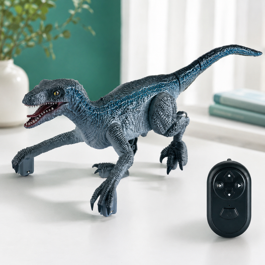 Dinosaurier Spielzeug mit Bewegung, Licht & Aktion-Effekten! Blau