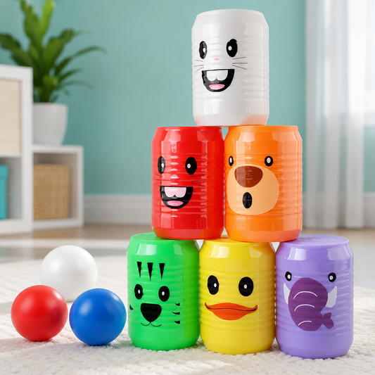 Interaktives Tier-Bowling Spiel für Kinder & Familie