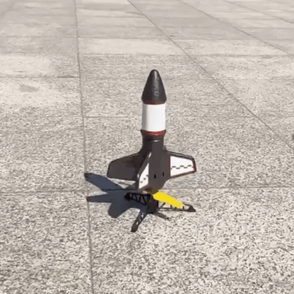 Raum Rakete Launcher für Kinder – Fliegende Rakete mit LED