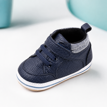 Weiche Baby Prewalker Sneaker für sichere Laufanfänge Blau