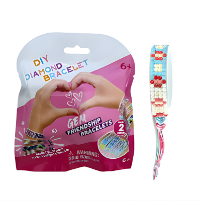 DIY Diamant-Armband Bastelset – Verstellbar für Kinder & Erwachsene Stil 3