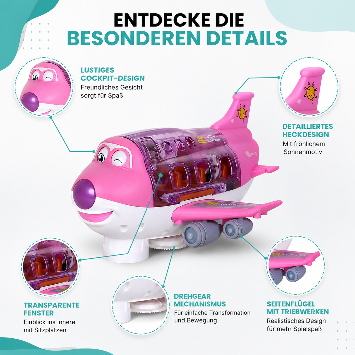 Coole Verwandlungsmaschine – Auto & Flugzeug in einem!