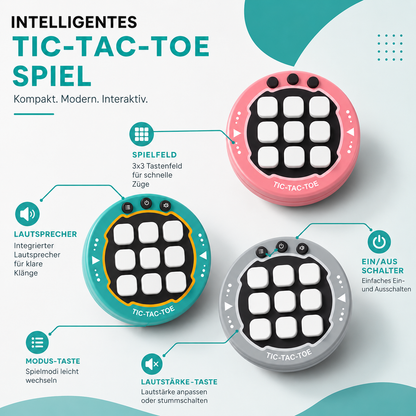 Intelligente Tic-Tac-Toe-Konsole – Spielspaß mit Köpfchen!