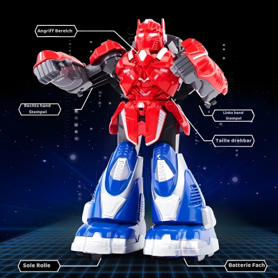 Smart Battle-Roboter mit Musik, Licht & Sensor-Bewegung