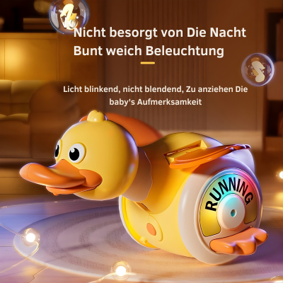 Elektrische Tanz-Ente mit Musik & Licht für aktive Babys