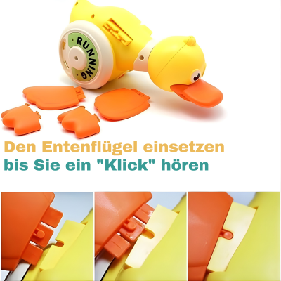 Elektrische Tanz-Ente mit Musik & Licht für aktive Babys