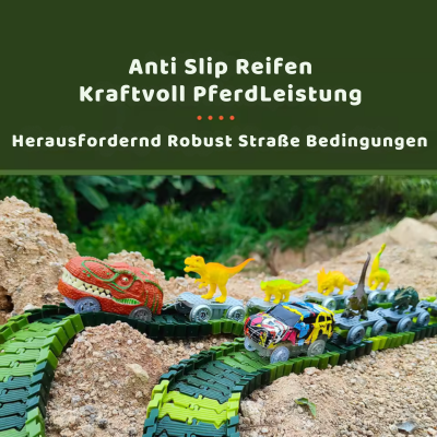Dinosaur Zug Spielzeug – Rasante Abenteuer auf flexibler Rennstrecke