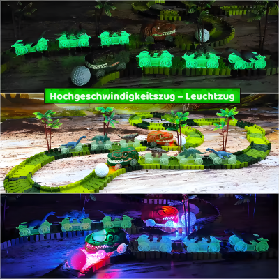 Dinosaur Zug Spielzeug – Rasante Abenteuer auf flexibler Rennstrecke